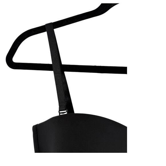 Wacoal 854372 Staying Power wire free strapless bra black size 34DD 34E - Picture 3 of 7